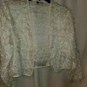 Off White Evening Wear Jacket
